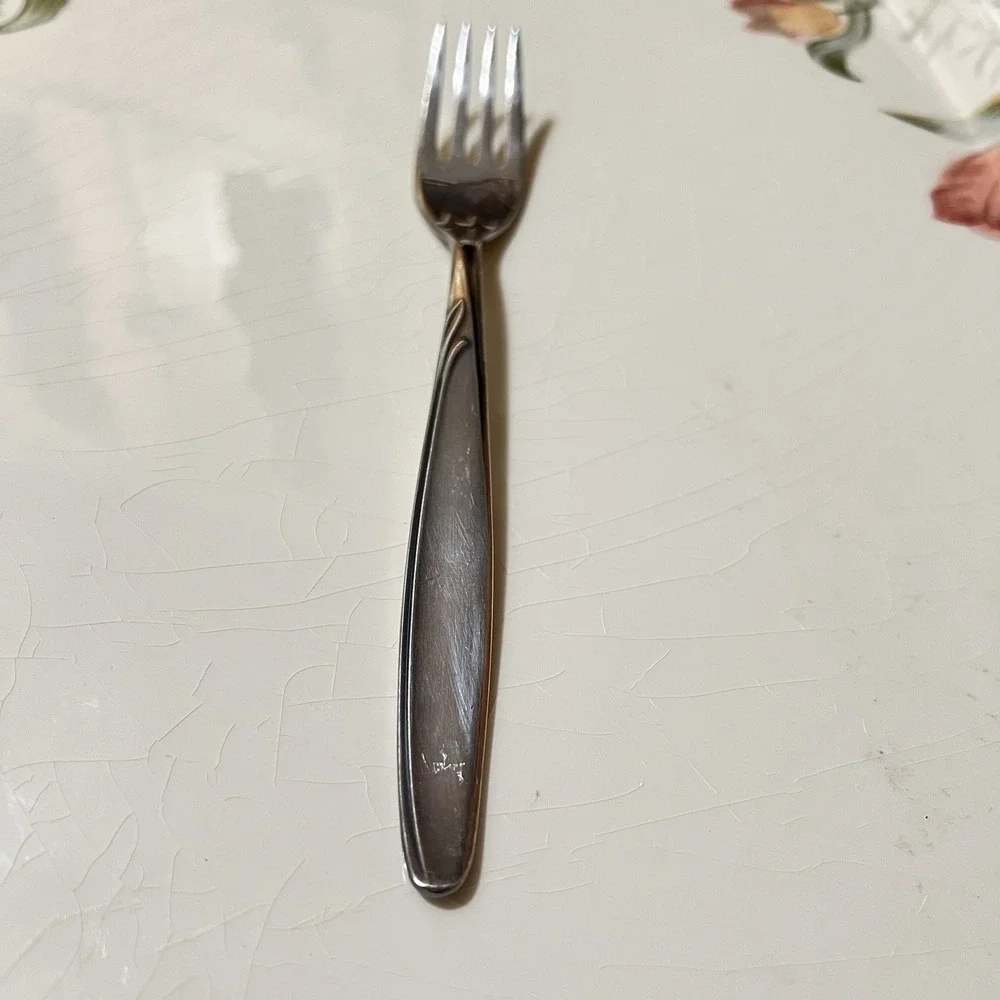 VERY RARE 1939 Art Nouveau Bader 100 Heavy German Silverplate Flatware